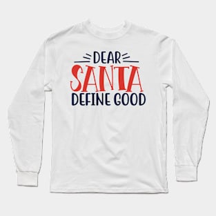 Santa Sweater Long Sleeve T-Shirt